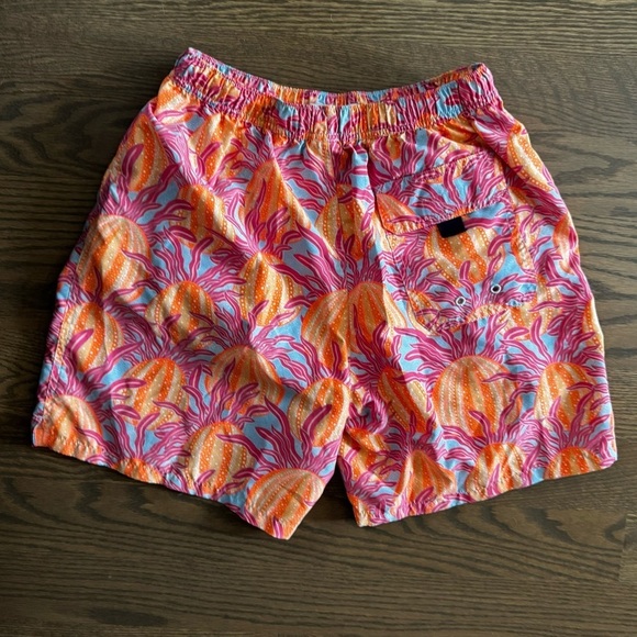 Vineyard Vines Men’s Medium Bathing Suit Sea Urchin Chappy Trunks - Picture 4 of 7